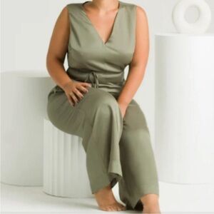 Ettitude sateen jumpsuit bamboo